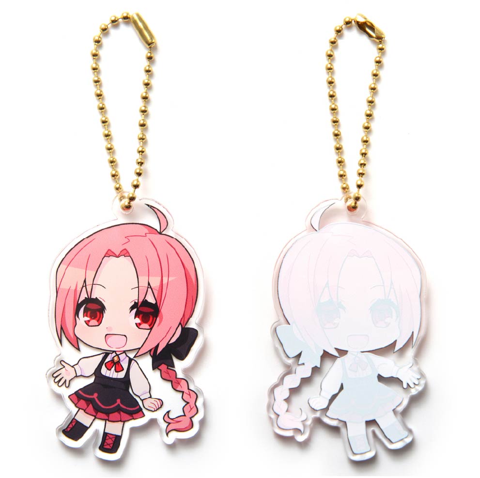 アクリルキーホルダー片面